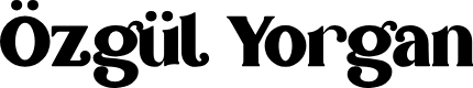 Özgül Yorgan - El Yapımı Yorgan Logo